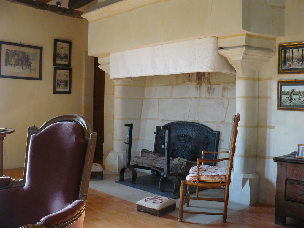 Manoir Du Bois Noblet Bed & Breakfast Louerre Oda fotoğraf