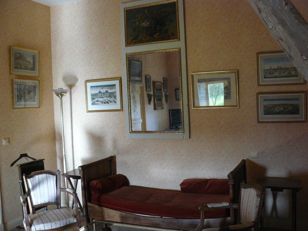 Manoir Du Bois Noblet Bed & Breakfast Louerre Dış mekan fotoğraf