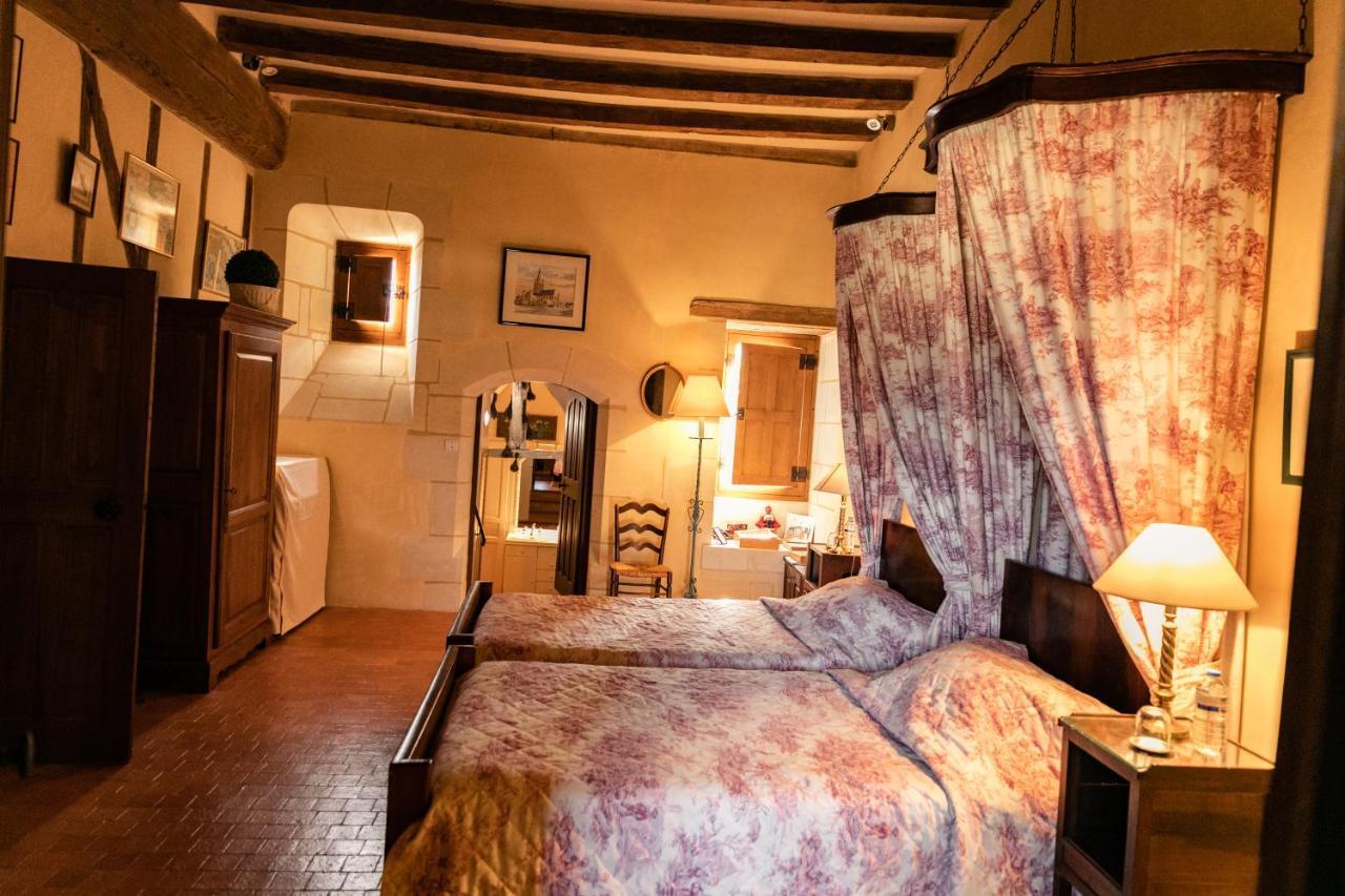 Manoir Du Bois Noblet Bed & Breakfast Louerre Dış mekan fotoğraf
